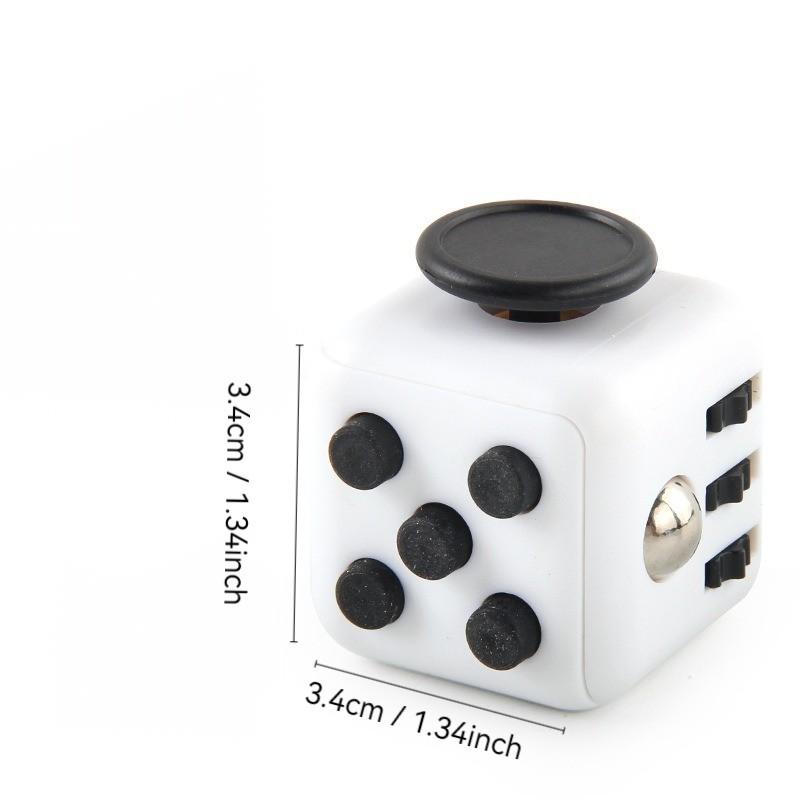 Small Action Fidget Cube Toy Set, Ideal for Adults & Kids, Multi-Surface Sensory Anxiety Relief, Perfect for Adhd, Ocd, Autism, Stress Management