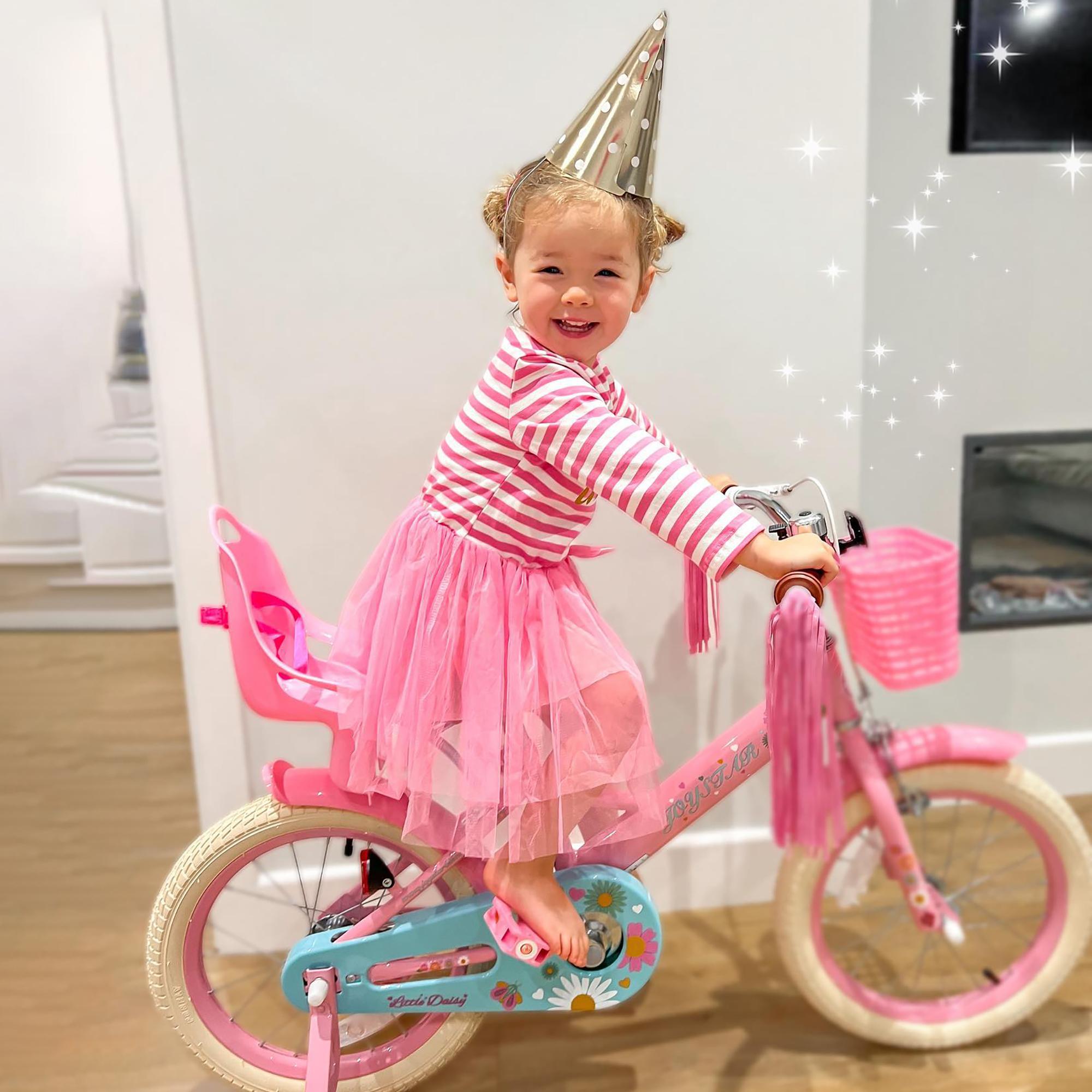 JOYSTAR Kids Bike 3-9 Years 12-16 Inch girls bicycle Training Wheels Princess Doll Seat Bike Toddler Kids' Bicycle boy girl