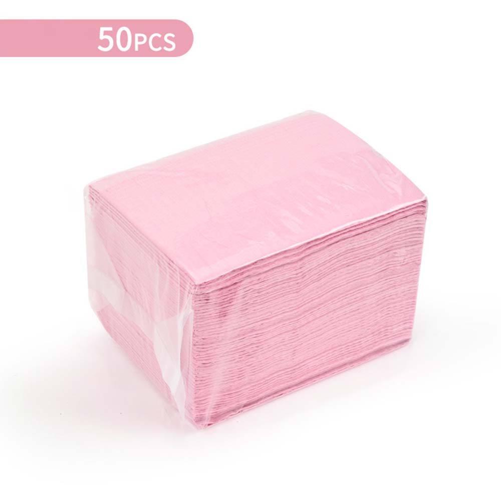 50 Pieces Disposable Apron Bed Sheet Cloth, Tablecloth Cleaning Pad, Manicure Desk Mat, One-Use Cleaning Pad, Manicure Tool, Thin Paper