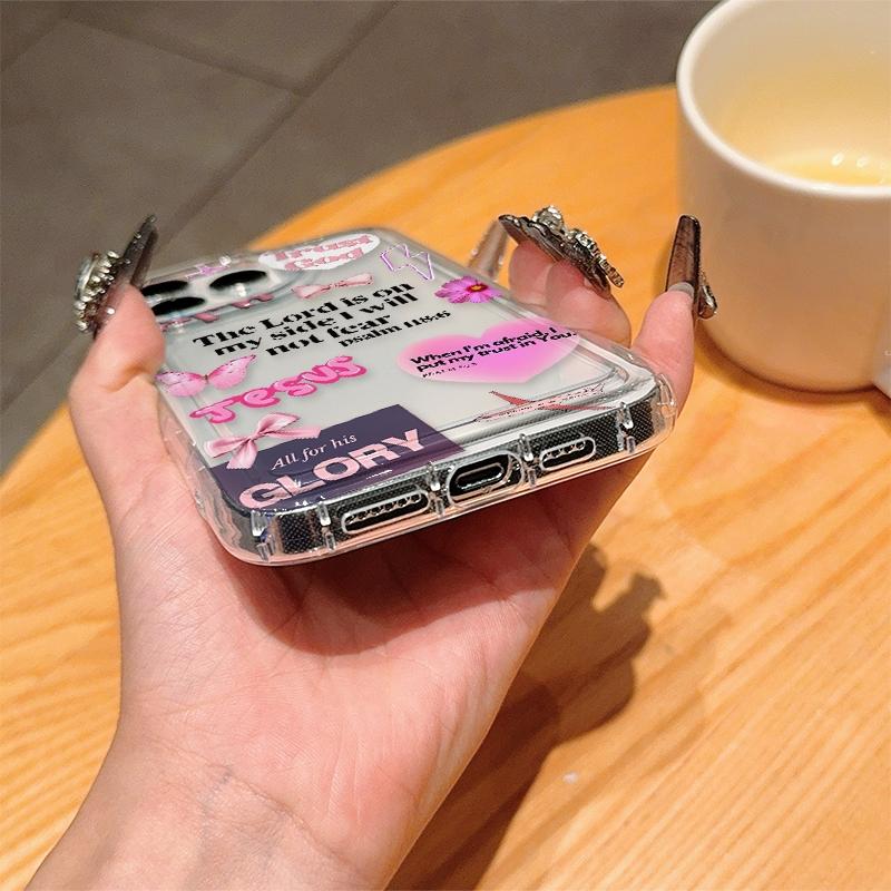 Clear Phone Case, Anti-drop Cellphone Protective Case, Total Protective Shockproof Mobile Phone Cover Compatible with iPhone 17 16 15 14 13 12 11 X XS XR Pro Max Plus Air