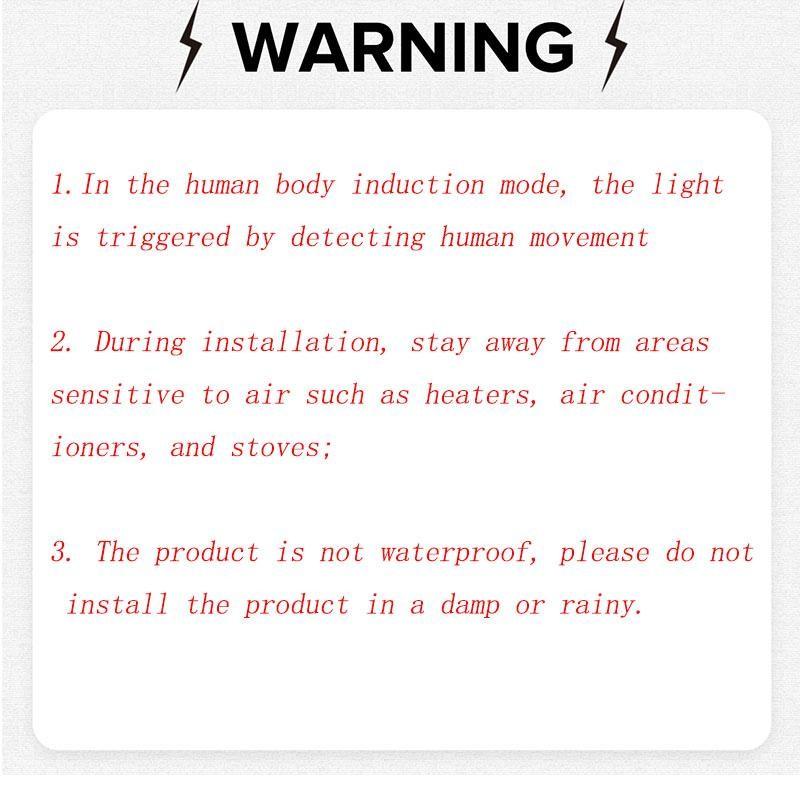 Automatic Wireless Motion Sensor LED Night Light Battery Operated, Smart Closet Hallway Staircase Lamp, Home Use