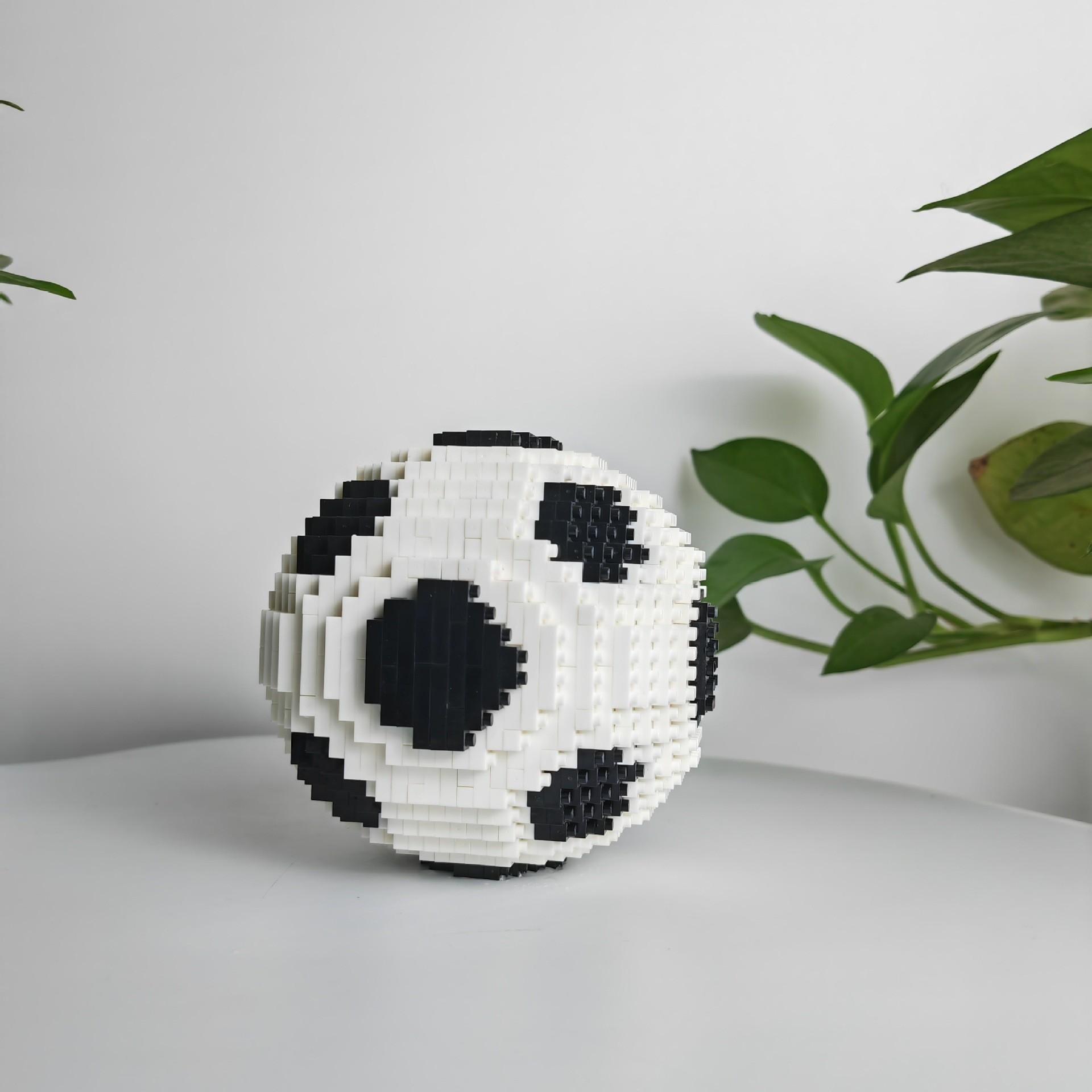 Football Building Blocks Set, 850 Pieces Stem Educational Toy for Kids Aged 8+, Micro Particles Construction Kit, Unisex Gift