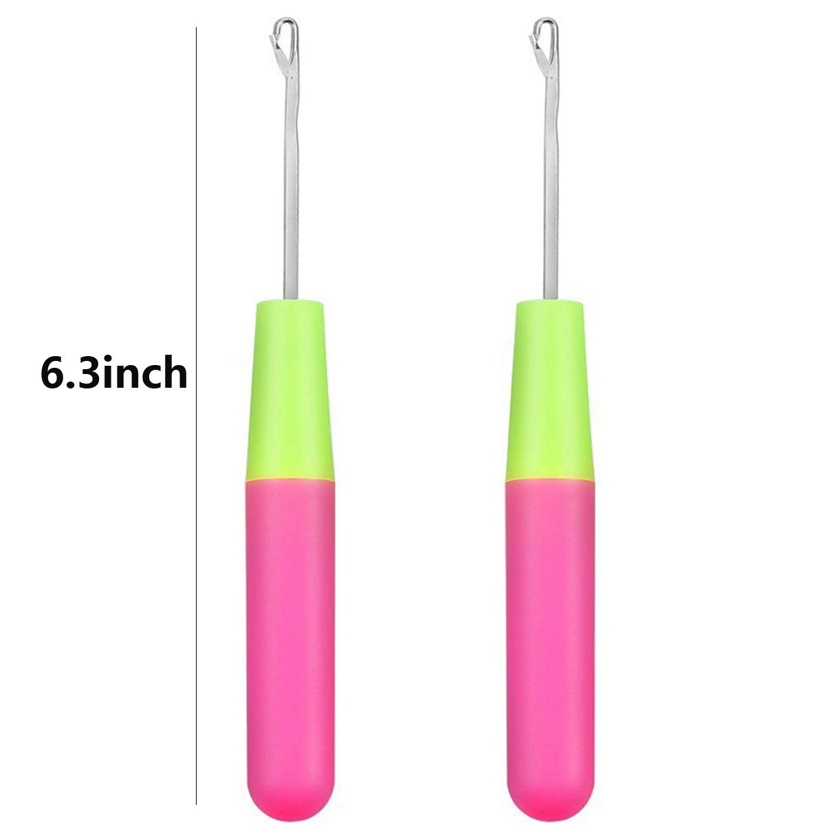 Latch Hook Tool, Latch Hook Crochet Needle for Micro Braids, Hair Extension, Feather and Carpet