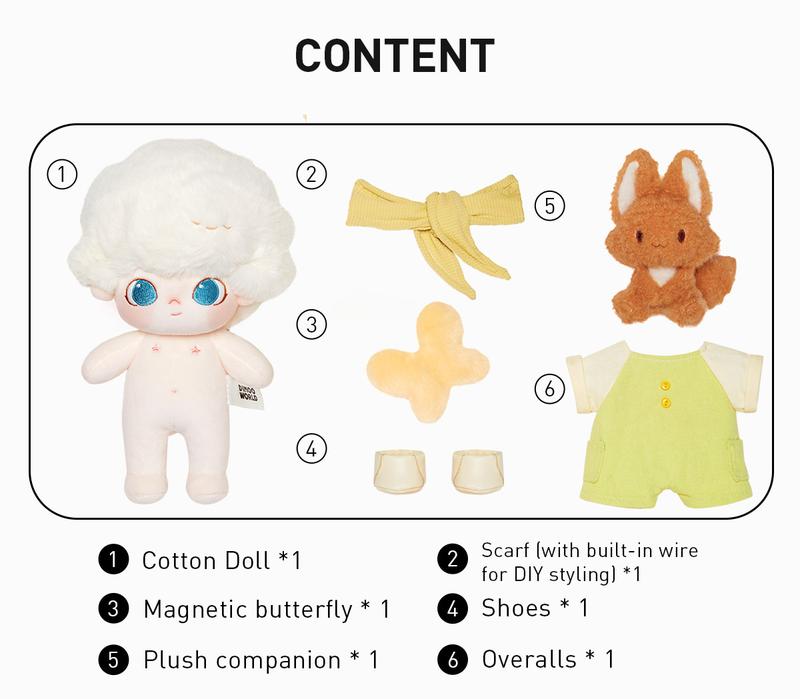 POP MART DIMOO By Your Side Series-Cotton Doll