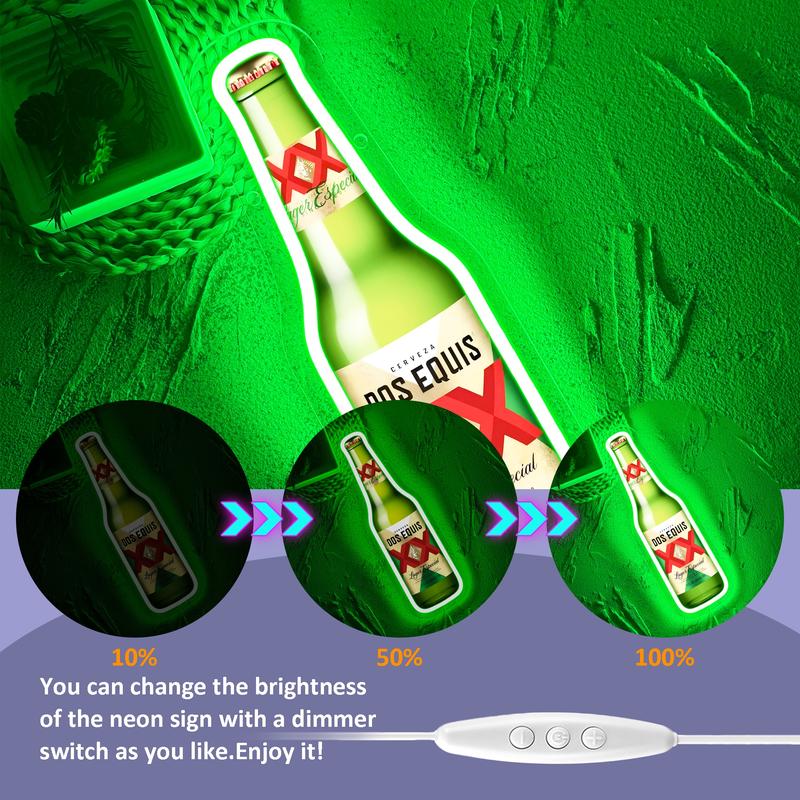 Dos Equis Mexican Lager Beer Neon Sign for Wall Decor Dimmable Beer Neon Signs Bar Led Sign Neon Sign for Man Cave Light Up Sign for Bedroom Home Bar Shop Pub Bistro Party Hotel Game Room Decor Gifts Led Neon Lights Dos Equis Mexican Lager Beer Neon Sign for Wall Decor Dimmable Beer Neon Signs Bar Led Sign Neon Sign for Man Cave Light Up Sign for Bedroom Home Bar Shop Pub Bistro Party Hotel Game Room Decor Gifts Led Neon Lights