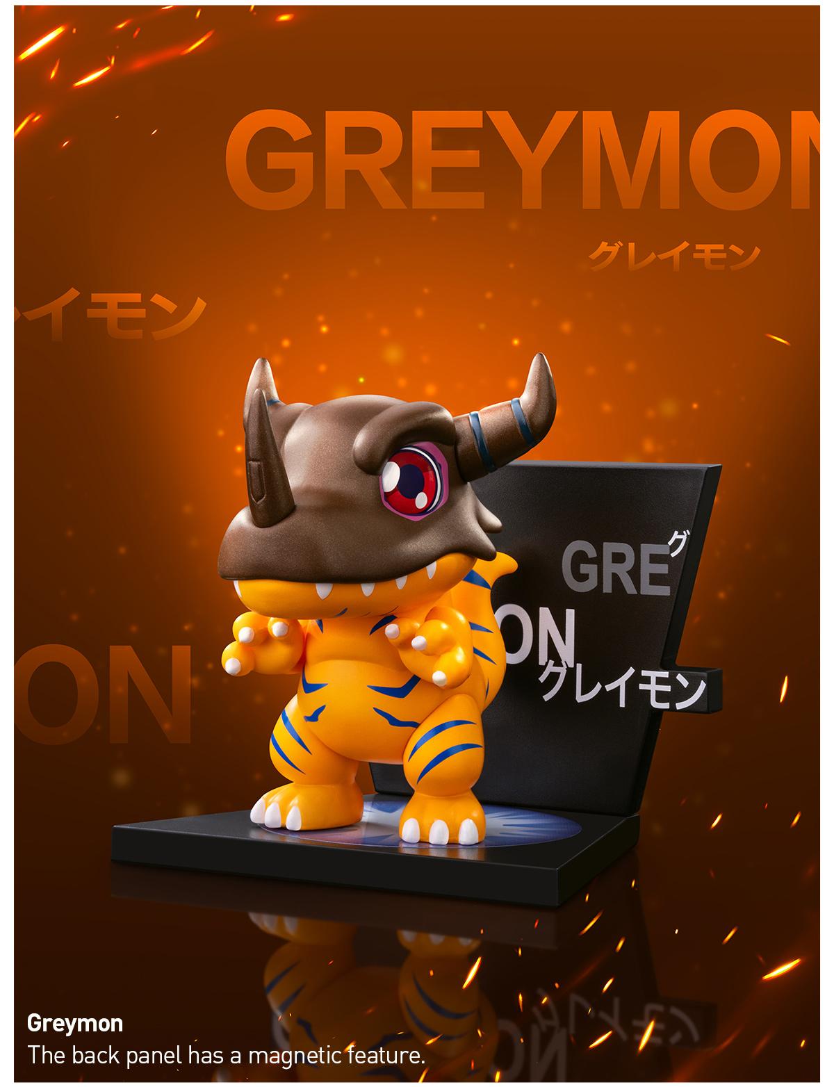 POP MART Digimon Adventure Fridge Magnet Series Figures