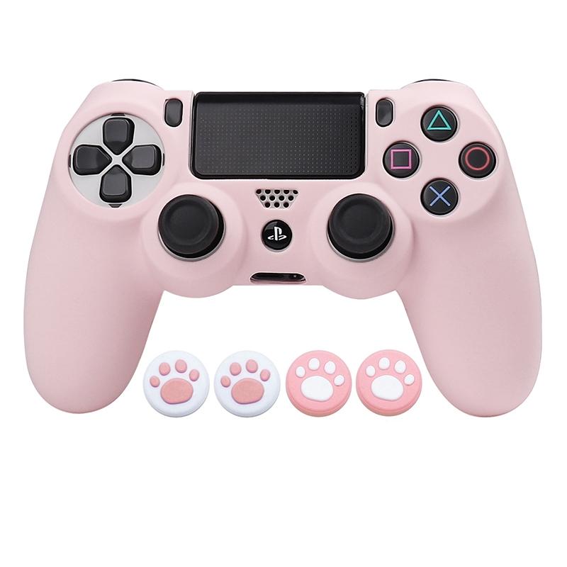 Soft Silicone Protective Case For PS4 Slim Pro Joystick Controller Skin Cover Console Accessories Video Gamepad Accessories for PS4