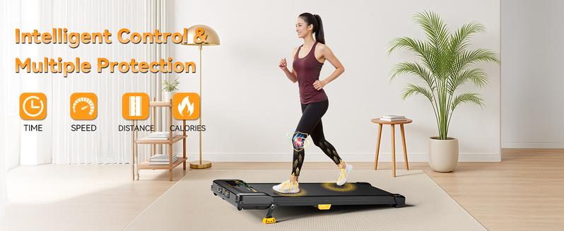 【HappyValentine's Day】10% Incline Under Desk Treadmill with Remote Control, 330 lbs Capacity, WalkWake T1 Climb 【HappyValentine's Day】10% Incline Under Desk Treadmill with Remote Control, 330 lbs Capacity, WalkWake T1 Climb