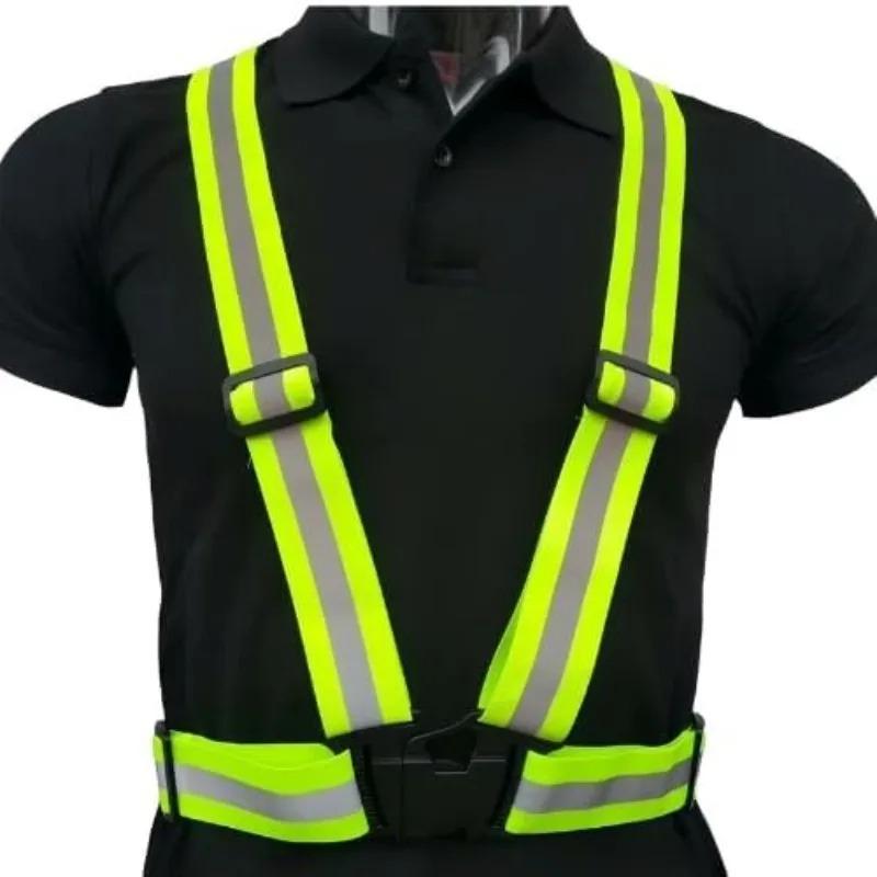 Reflective Safety Vest  - High Visibility Vest Adjustable Straps for Outdoor Jogging, Cycling, Walking and Riding