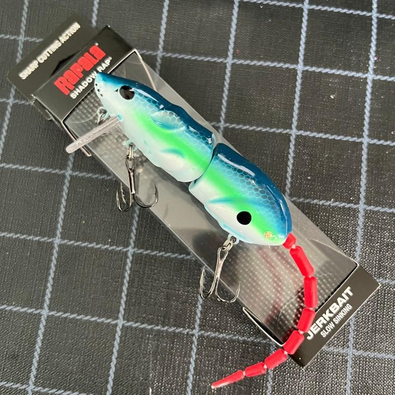 Ever-Reen Mouse Lure Replica, Multi-Segment Fishing Lures for Large Bass, Dogfish, Snakebone Fish, Effective Artificial Baits