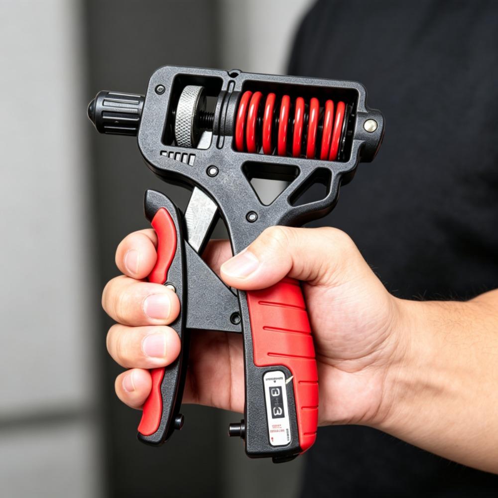 Adjustable Resistance 5-165kg, Mechanical Counter, Non-slip Design, Carbon Steel Material