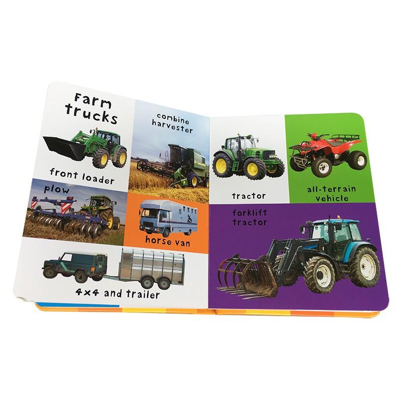 First 100 Trucks & Things That Go Board Book, English Language Learning for Kids, Interactive Vocabulary Building, Perfect for Home Education