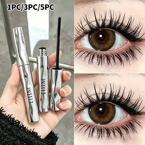 Lengthening Curling Mascara Sunflower Lash Effect Defined Lashes Waterproof Sweat-proof Long-lasting No Smudge Beginner-friendly Easy-to-apply Mascara