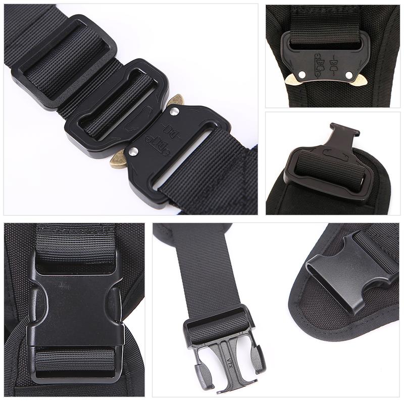 Large Dog Harness And Leash Set Pet Training Walking Vest Harness And Collar Set For All Breeds Dog