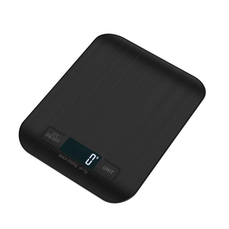 High Precision Digital Kitchen Scale, USB Charging/battery Powered, LCD Display, Stainless Steel, Waterproof, Accurate Food Weighing, Digital Weight Scale, Kitchen Gadgets