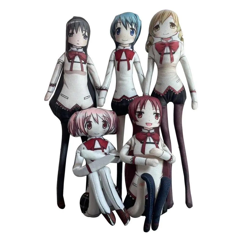 2026 Hot Anime Character Plush Toys - Kaname Madoka, Miki Sayaka, Tomoe Mami, Akemi Homura Figures, Magical Girl Dolls, DIY Models, Dolls, Bag Accessories, Christmas Gifts, Cushions, House Decoration Birthday Gift