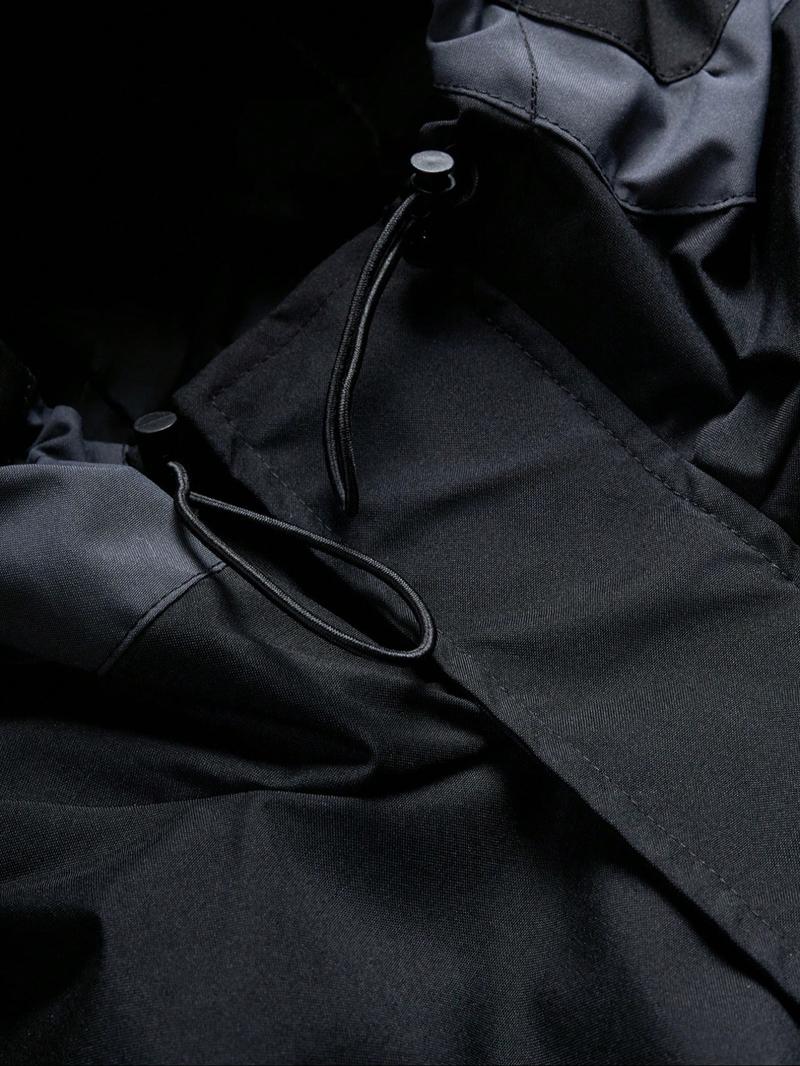 Men's Baseball Jacket High Street Patchwork Print Windproof Coat, Fashion College Style Long Sleeve Outerwear for All Seasons