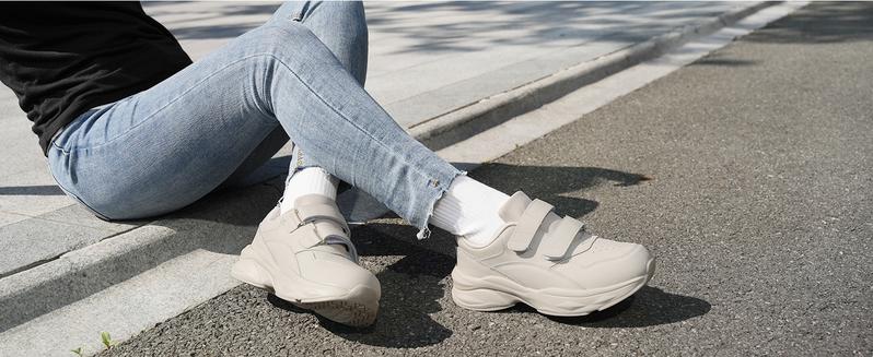 Women wedge Diabetic-Friendly Leather Shoes Walking Shoes Wide Toe Box Shoes womens sneaker