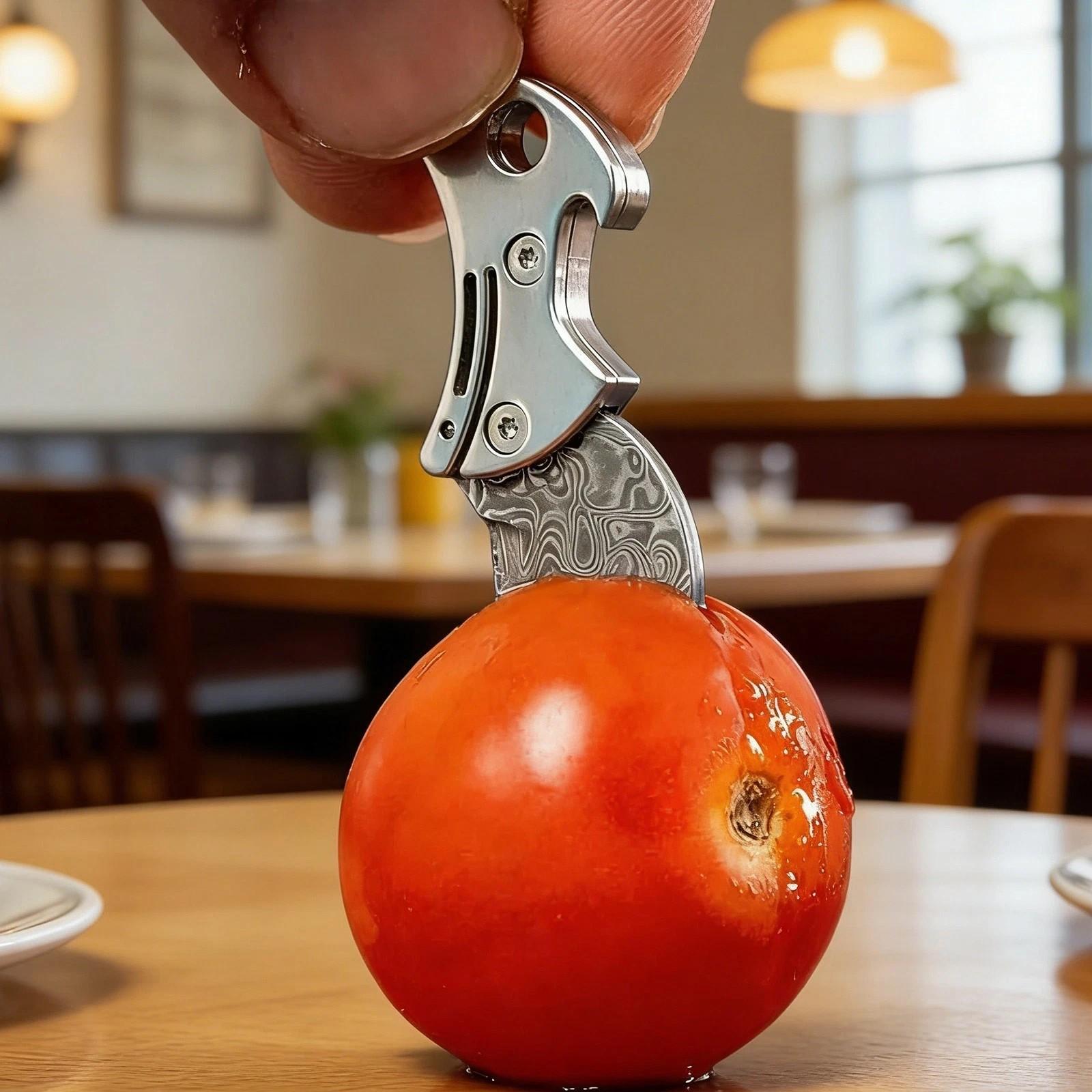 Mini Titanium Bottle Opener Edc Cutter Keychain Multitool, Durable Portable Design for Outdoor & Everyday Carry, Ideal Gift for Campers