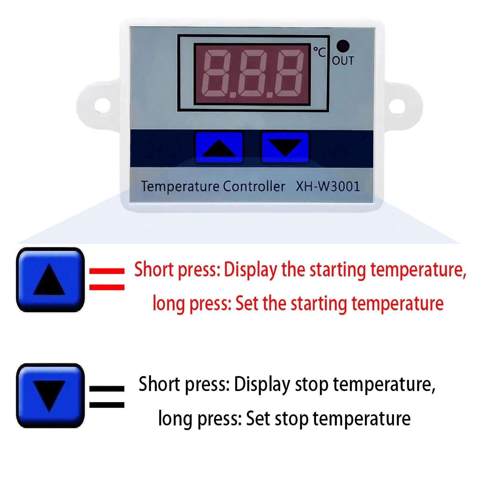 2Counts/Set Computer-controlled intelligent digital display temperature controller, programmable multi-segment timer switch, intelligent constant temperature control system equipment