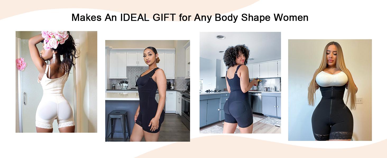 YIANNA Fajas Colombianas Shapewear for Women Tummy Control Shapewear Butt Lifter Bodysuit SpringStatements