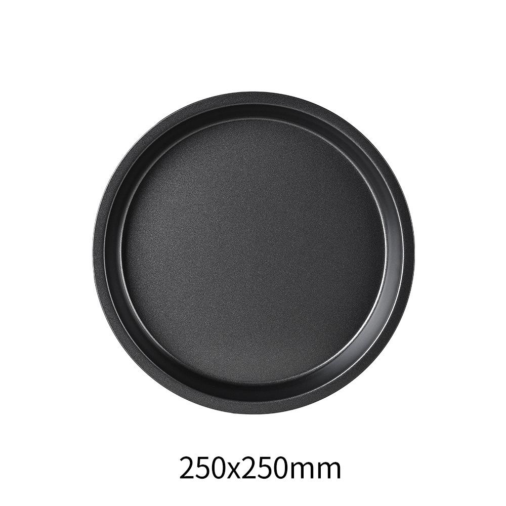 Thick Carbon Steel Non-Stick Round Cake Mold, Baking Tray, DIY Pizza Pan, Ideal for Home Bakers, Durable & Easy to Clean