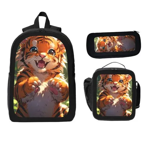 Backpack Three-Piece Set