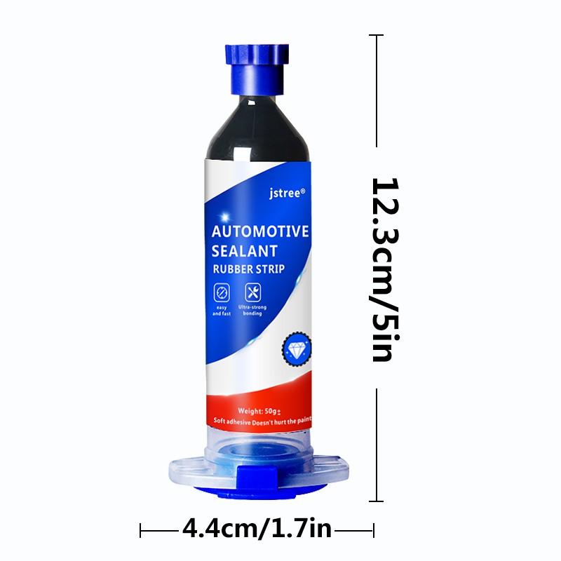 Jstree Car Sealant Adhesive Glue, Soft Strong Bonding Agent for Window Frame Sealing Strip Repair, Automotive Accessories 50g