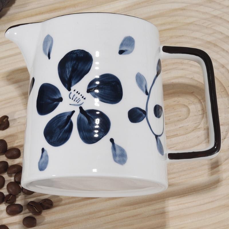 Ceramic V60 Cone Hand Brew Coffee Set Coffee Filter Cup, Hand Painted Japanese Filter Cup Drip Filter