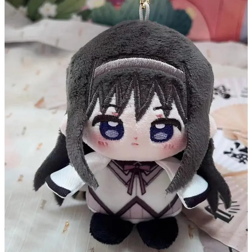 Akemi Homura Sakura Kyouko Tomoe Mami Kaname Madoka Cute 12cm Sitting Posture Plush Dango Bag Pendant Keychain Lovely Gift