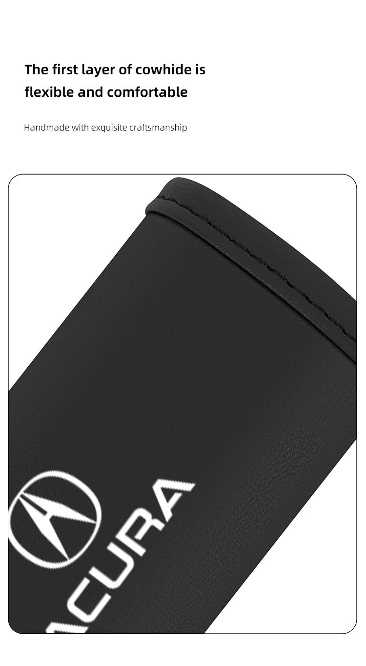 Car Roof Handle Protective Cover Pull Gloves Interior Accessories For Acura ADX RDX ZDX Integra NSX MDX TLX CDX ILX RLX TL RL