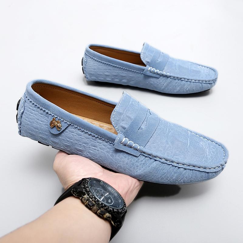 New Men's Velvet Loafers 2026, Multiple Colors Available, Classic Plain Design, Anti-Slip Rubber Sole, Comfortable Casual Walking Shoes