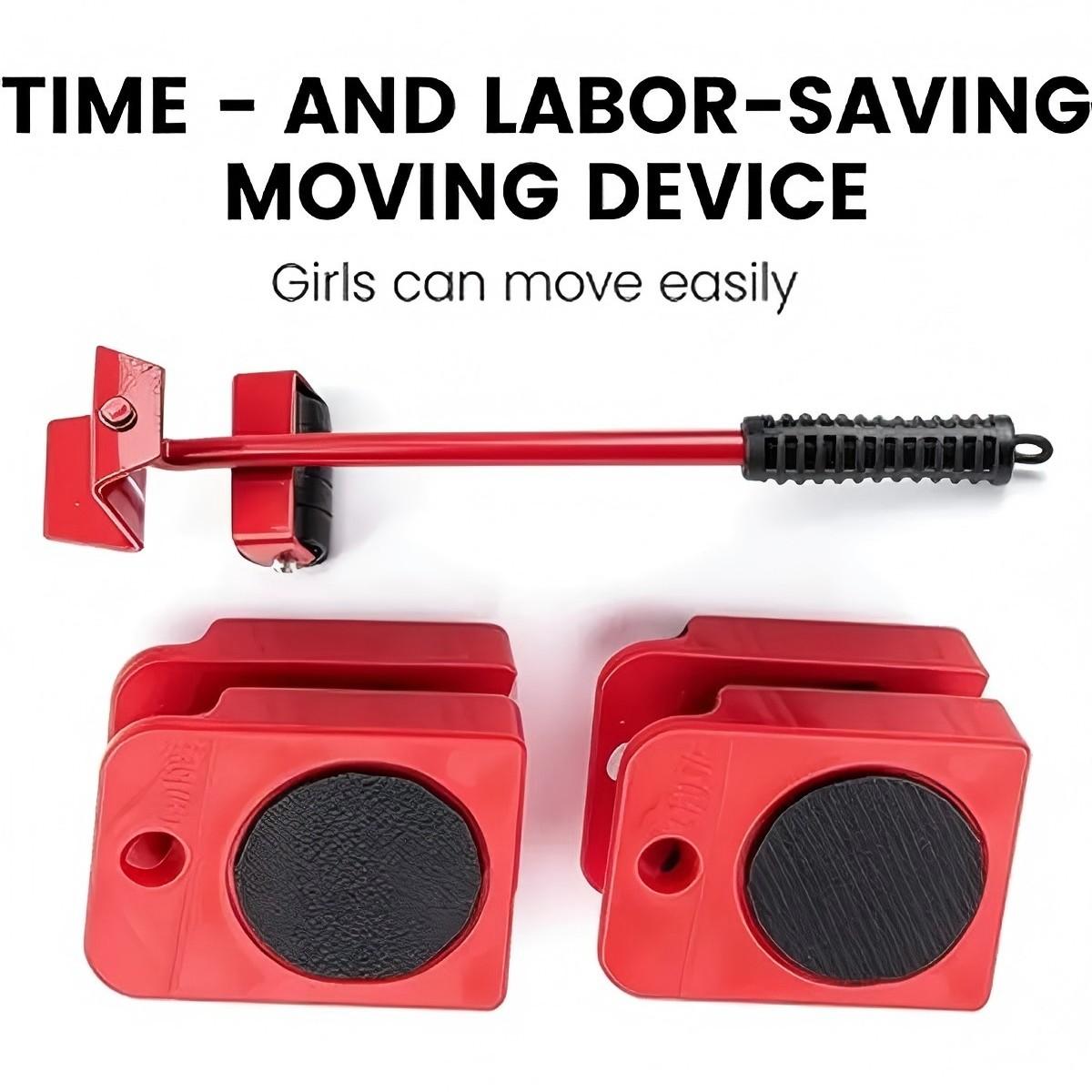 Mobile Appliance Dolly and Lift Wheel Tool Set, Durable and Reliable, Safe and Easy Handling, Ideal for Moving and Rearranging Furniture