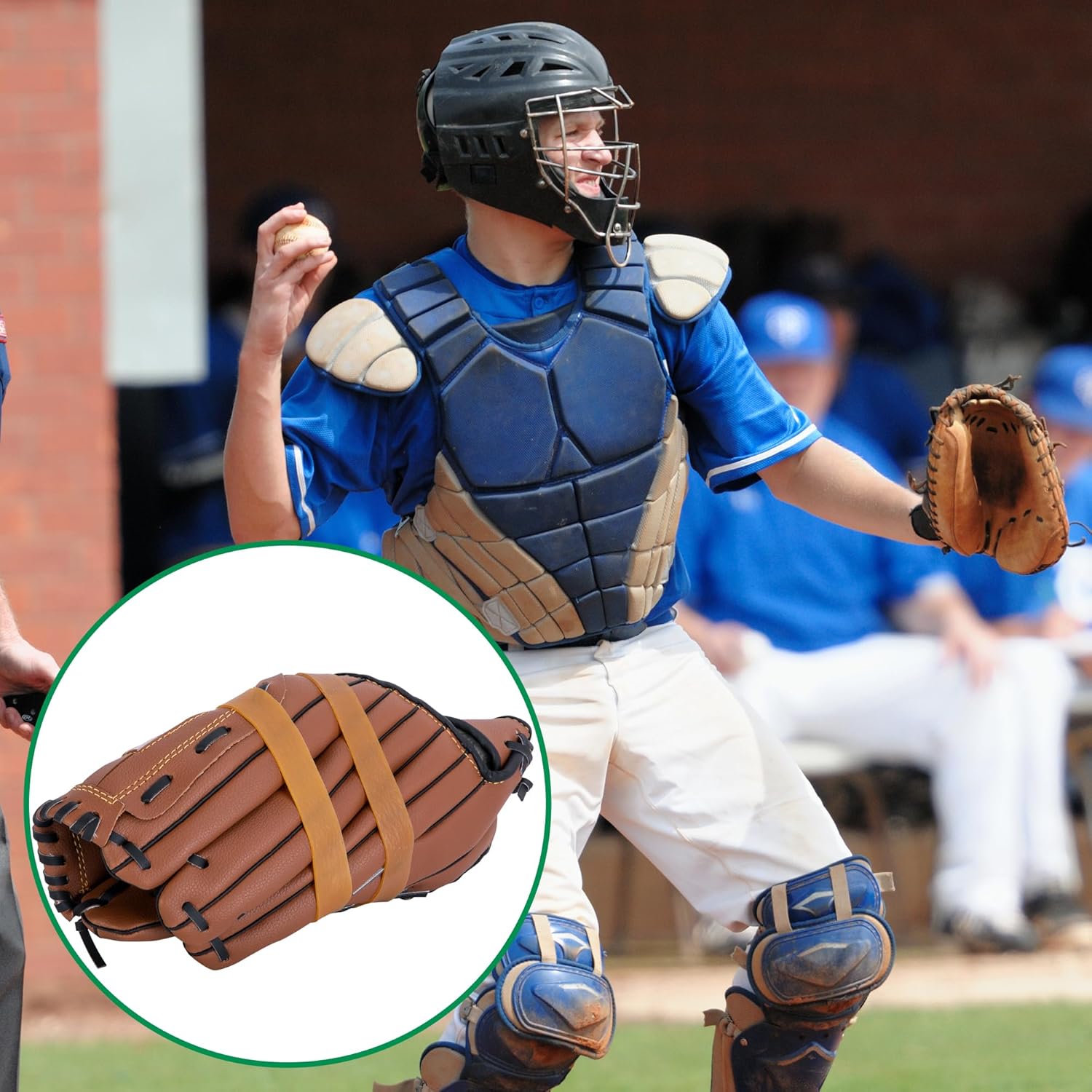 20 Pack Baseball Glove Keeper Bands - Elastic Rubber Straps to Maintain Pocket Shape & Break-In. Essential Care Accessories for Baseball & Softball Players