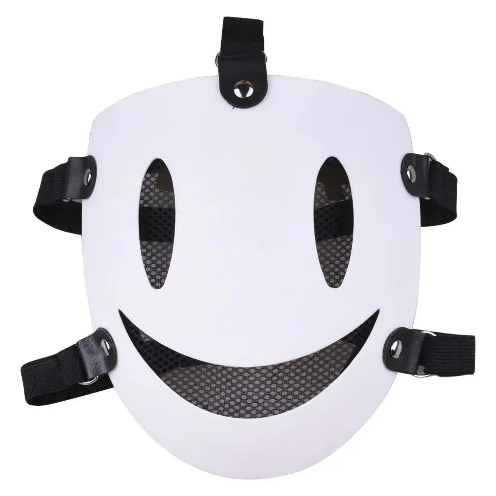 Anime High Rise Invasion Sniper Cosplay Mask Tenkuu Shinpan White Masks Japanese Samurai Costume Props For Carnival Party