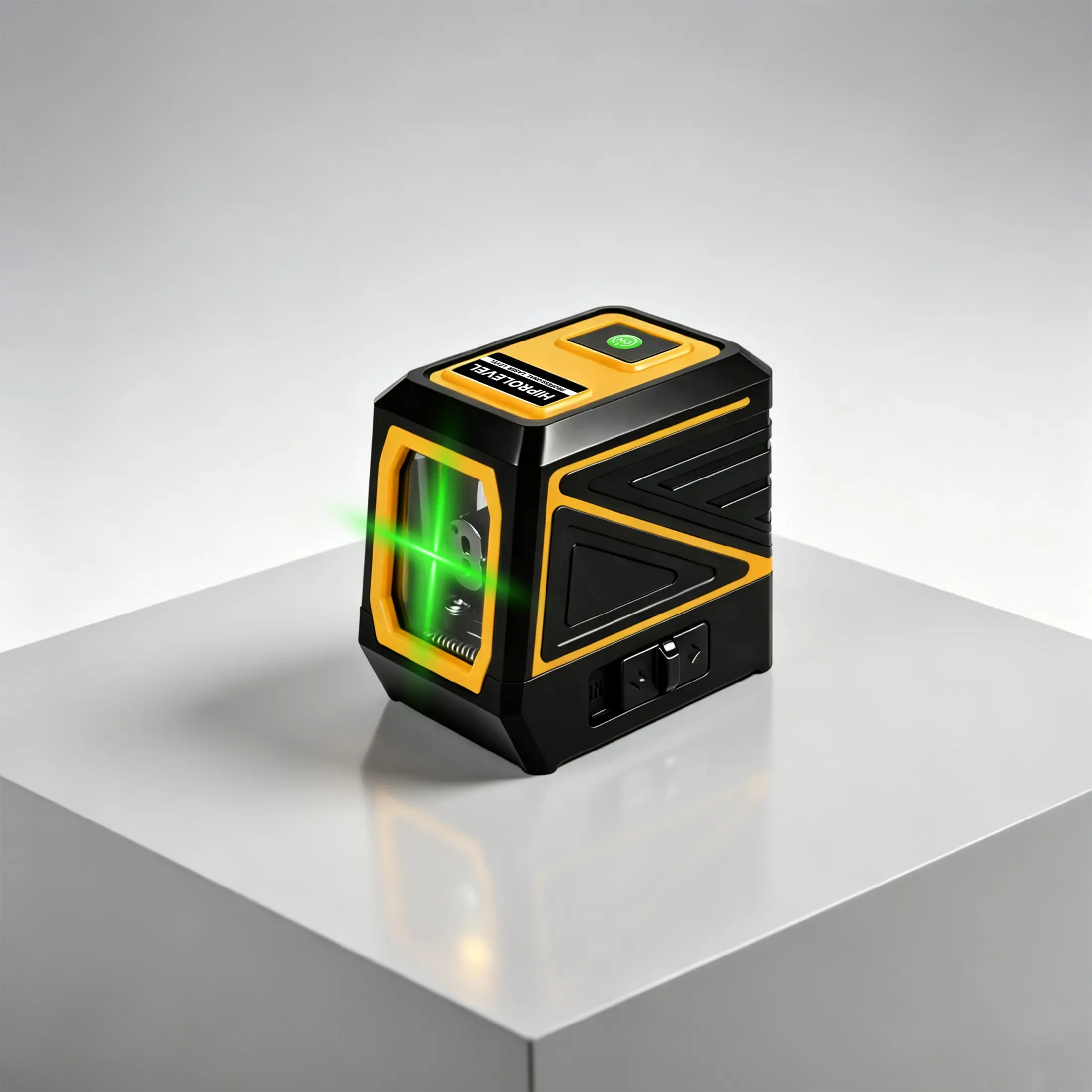 Mini 2-Line Laser Level, Auto-Leveling Device, Self Leveling Laser, Portable Cross Beam, High Brightness, Three-Brightness Settings, DIY Tool