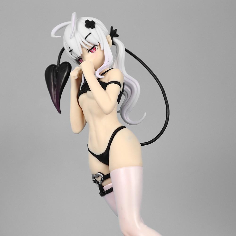 Dead Palace Kanako Figure Standing Small Devil Anime Girl Collectible Desktop Ornament, Cute Secondary Character Model Gift, Model Collectible Figurine