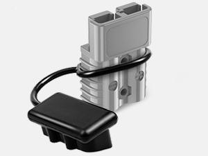 Nilight Anderson Connector 350AMP 2/0AWG Anderson Plug 12V-36V Battery Quick Connect/Disconnect Wire Harness Plugs Connectors Kit for 2/0 Gauge Cables Car ATV Trailer Towing Winch Motor, 2 Pack Grey