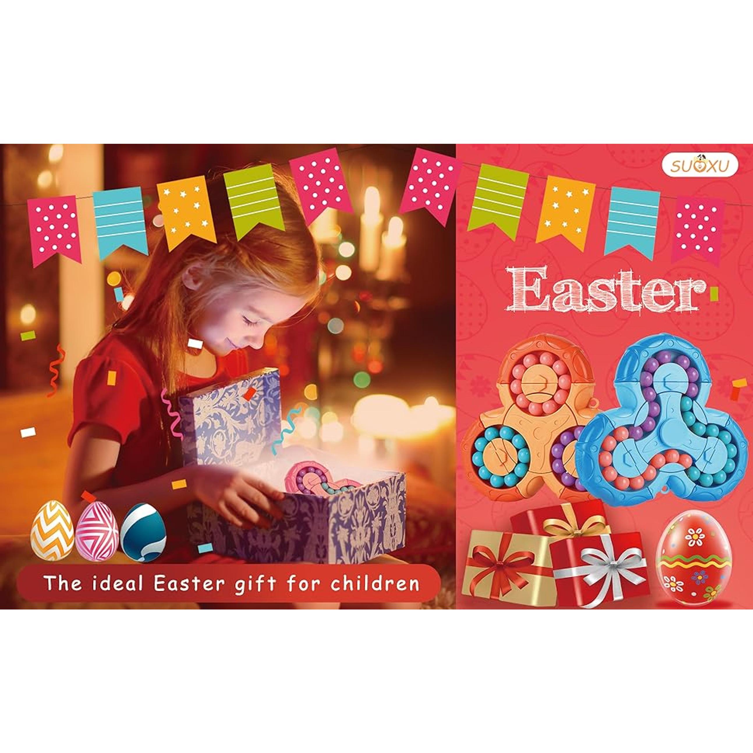 Magic Bean Rotating Brain Teaser Finger Puzzle Toy,Boys Girl Handheld Spinner Stress Anxiety Relief Ball Game Sensory Toys, Gift for Kids Ages 3Above Easter Christmas Birthday New Year (Blue)fidget toys Magic Bean Rotating Brain Teaser Finger Puzzle Toy,Boys Girl Handheld Spinner Stress Anxiety Relief Ball Game Sensory Toys, Gift for Kids Ages 3Above Easter Christmas Birthday New Year (Blue)fidget toys