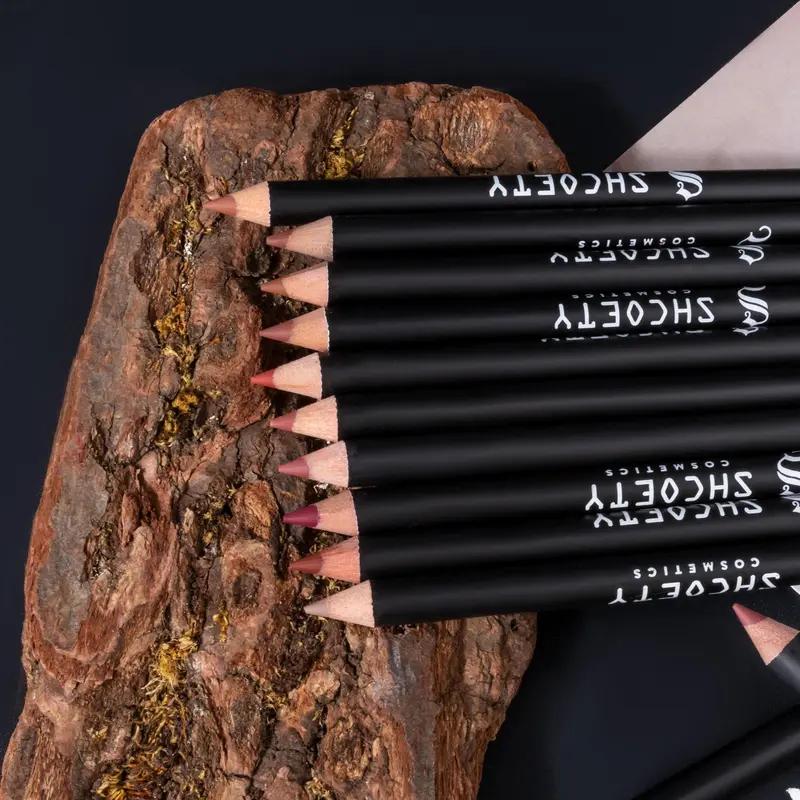 Multicolor Long Lasting Lip Liner Pencil, EasyColoring Glossy , Velvet Matte Finish LiquidLip Gloss Matte Liquid Lipstick, DurableFormulation Summer Makeup,Cosmetic,Lip LinerSet Eyeliner Lipliner Pearl Water Proof Moisturizer Hydrate Moisture Moisturizing