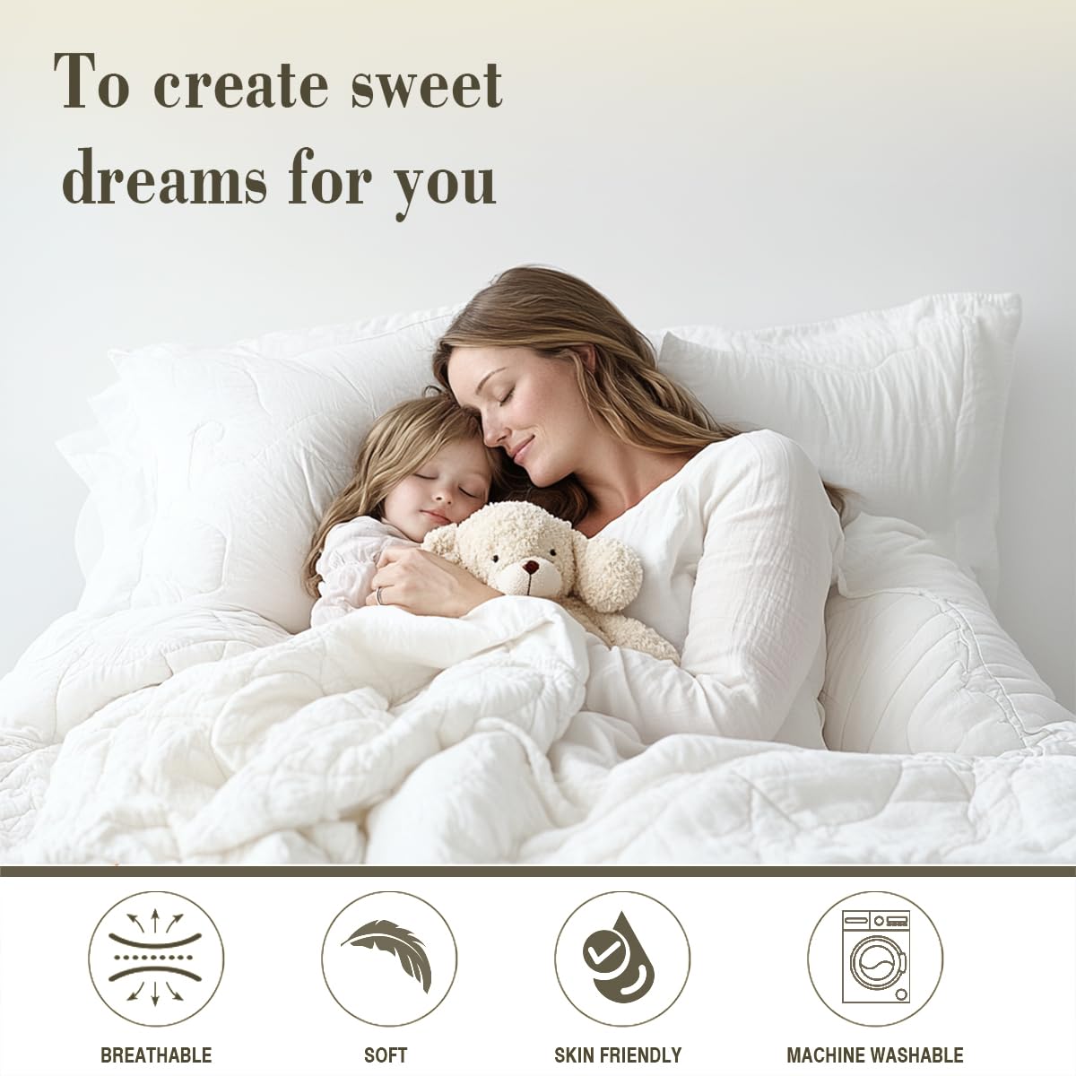 Bow Pattern Comforter Set, 3D Crown Letter Print Comfy Bedding Set, Fashion Princess Style Design, Soft and Comfortable Microfiber Material, Perfect for Girls Teenage Room Decor Home Decorating Kit, No Filler Included