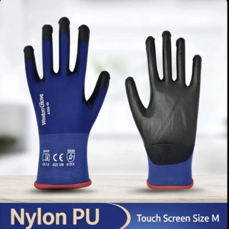 24PCS Work Gloves for Gardening, Breathable Heavy Duty Protective Non-Slip Gloves with Superior Grip, Abrasion Resistant & Durable, Unisex for Outdoor, Factory & Car Repair, Gloves Bulk