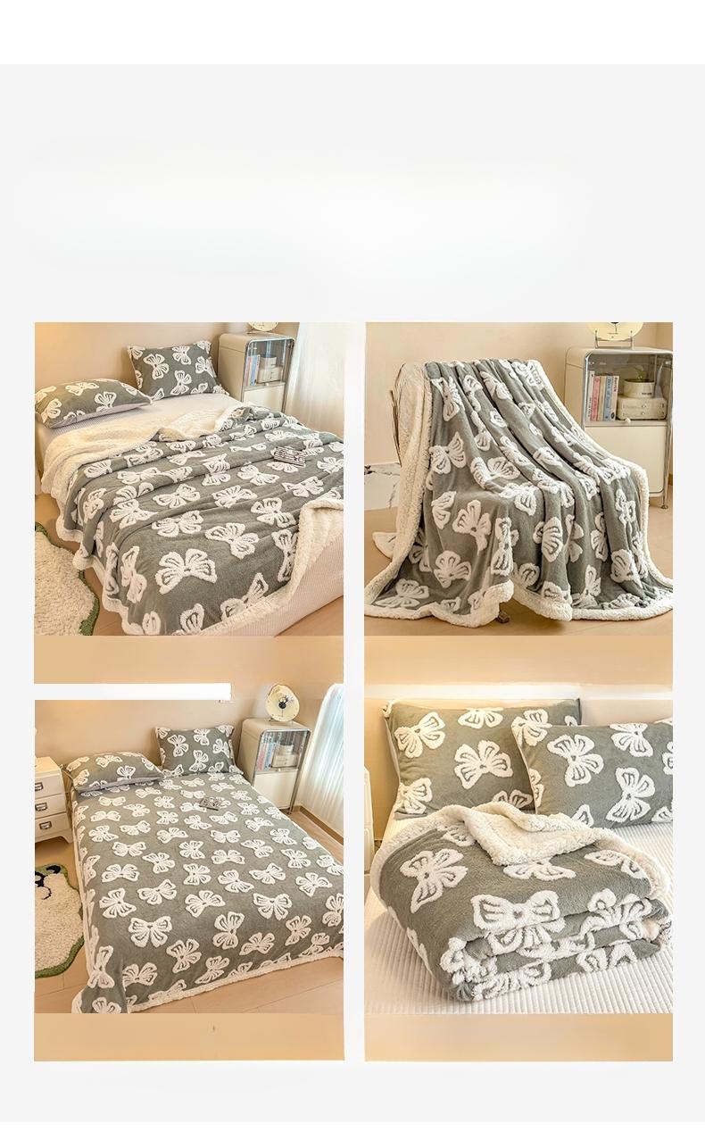 2026 New Cationic Dyed Throw Blanket
