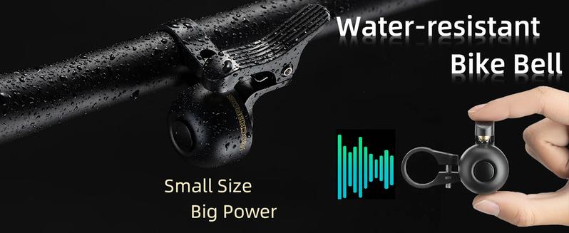 ROCKBROS Bike Bell for Road Bike Ring Bell with Loud Sound Bells fit for Road Bike Handlebars