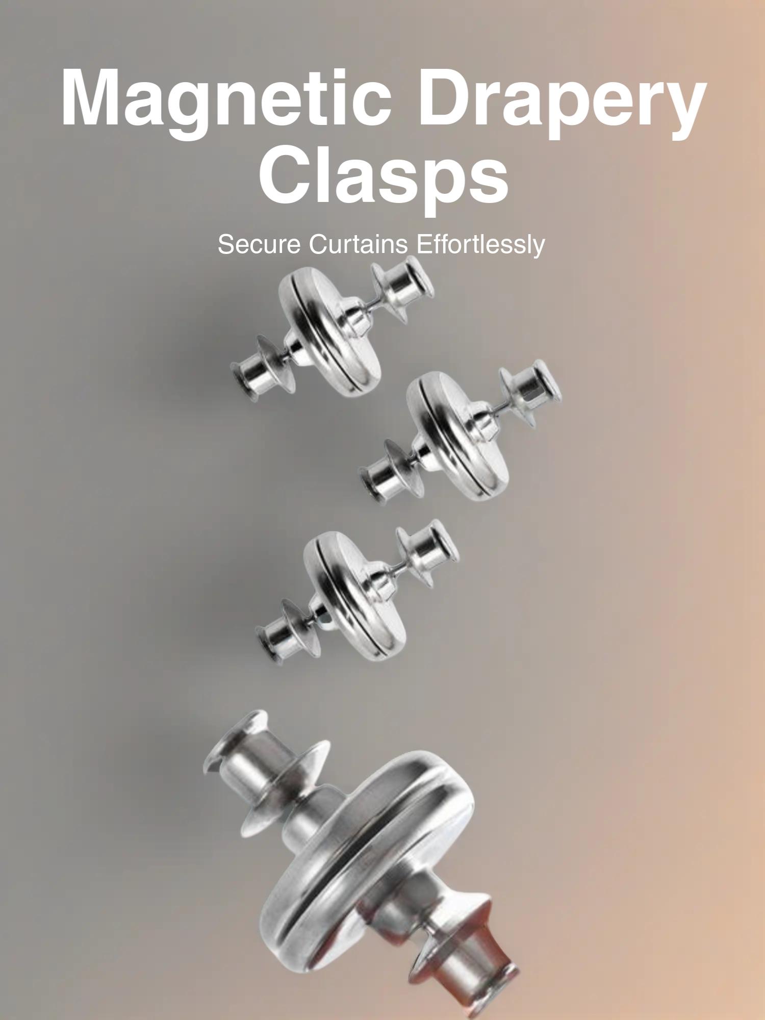 8/16/24 Pairs Magnetic Window Coverings Clips, Two-Way Magnetic Closure Window Coverings Magnets Reduce Light Infiltration Ensure Curtain Stays Closed for Home Office Bedroom Window Drapes 8/16/24 Pairs Magnetic Window Coverings Clips, Two-Way Magnetic Closure Window Coverings Magnets Reduce Light Infiltration Ensure Curtain Stays Closed for Home Office Bedroom Window Drapes