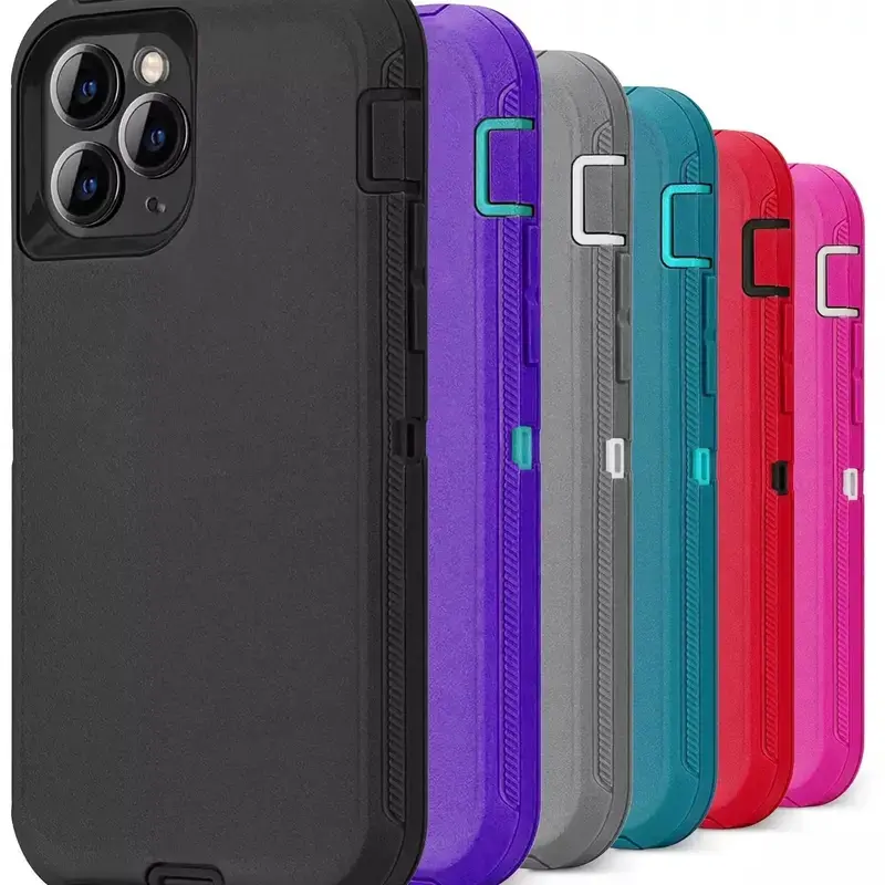 Silicone Multi-Layered Heavy Duty Shockproof Rugged Smartphone Case - Anti-Slip Grip Cover, Mobile Phone Protection Accessories for Women, Compatible with iPhone 18 Pro Max, 17, 16, 15, 14, 13