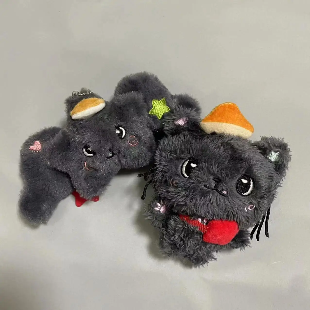 Kpop NTC WISH Sakuya RIKU YUSHI Tea Cat Doll Plush Dog Keychain NTCWISH Cartoon Keychain Bag Pendant Keychain Fans Collect Gif