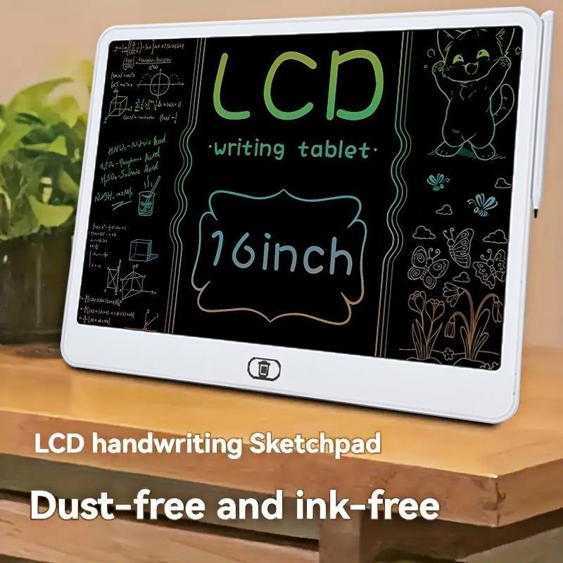 11/13/16-Inch Large LCD Writing Tablet | Erasable Electronic Drawing Board for Teens & Adults | Portable Sketchpad for Home Office School | Back to School Supplies & Holiday Gift | Erasable Scribble Tablet