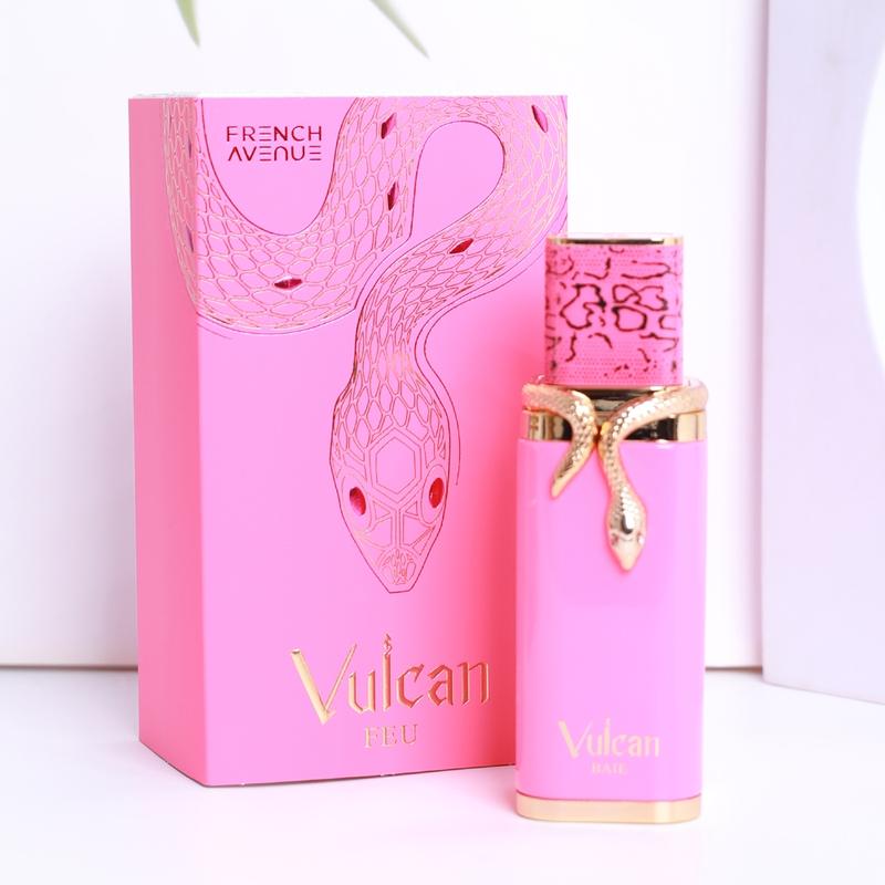 Vulcan Fragrance Feu100ml, EDP Fragrance, Long-Lasting Fresh Floral Scent, Unisex Perfume for Men & Women, Perfect Gift Idea, Arabic Style