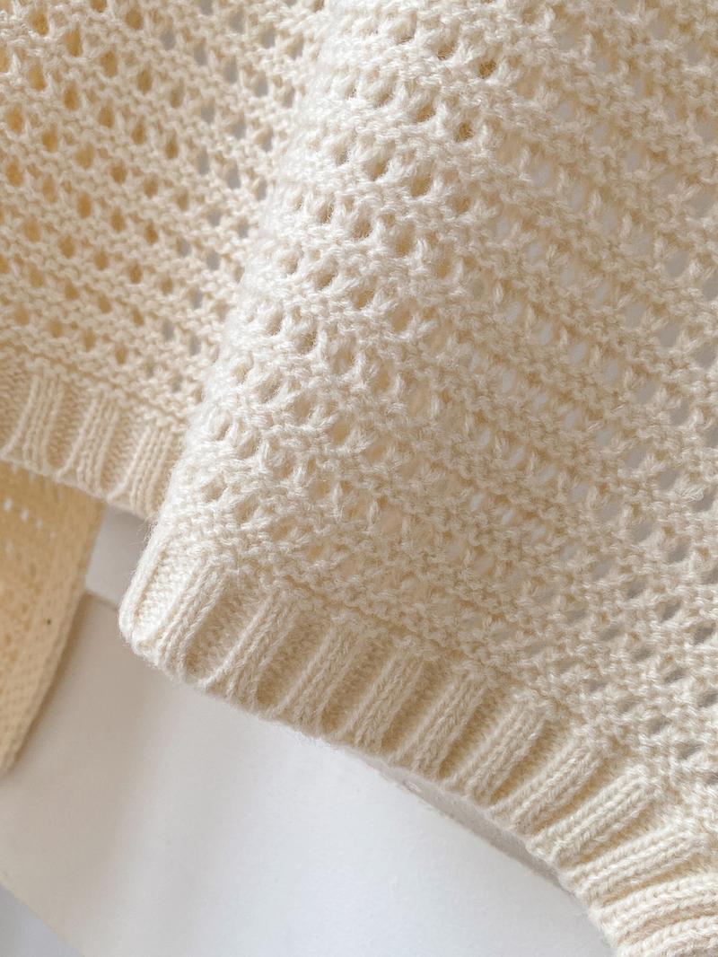 Solid Color Knit Shawl, Knitted Scarf, Casual Lightweight Scarf Shawl for Women, Fashion Elegant Shawl for Daily Wear, Trendy All-match & Exquisite Scarf for Birthday Gift